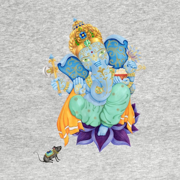 Lord Ganesha - The Obstruction Destroyer by MandalaSoul